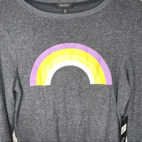 Wildfox Over The Rainbow Baggy Beach Jumper - Picture 5 of 7